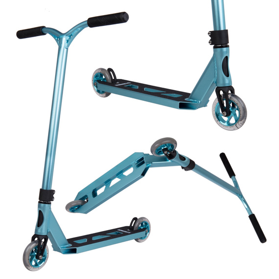Hulajnoga Wyczynowa Striker Lux Stunt Scooter Turkusowy wys. 87 cm