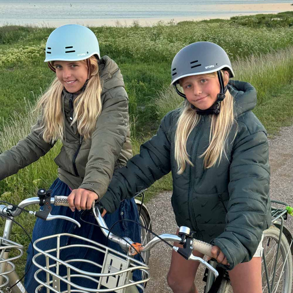 Kask Story Retro Certified Helmet Miętowy