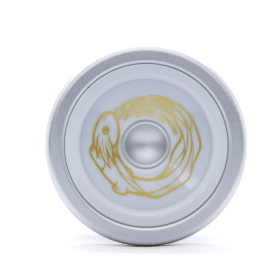 Yoyo dla zaawansowanych YoYoFactory Axolotl Metal Srebrny 