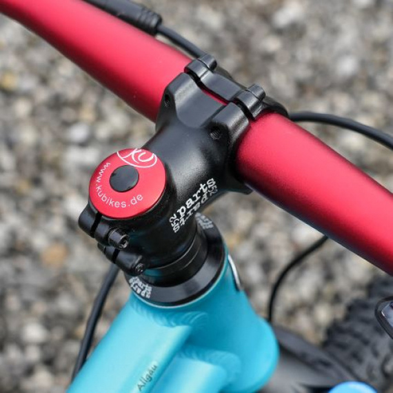 Lekki rower dla dzieci KUbikes 24S DISC Turkusowo-Fioletowy