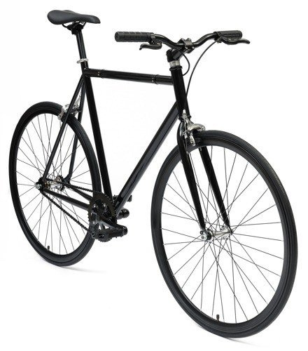 Rower Track Bike Dark Black