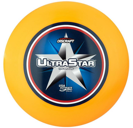 Dysk Frisbee DISCRAFT Ultra-Star SCCP 175g Pomarańczowe