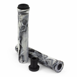 Gripy do hulajnogi wyczynowej Slamm Team Swirl Bar Grips Urban Grey 165 mm