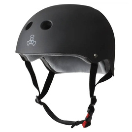 Kask Triple Eight Certified Sweatsaver Helmet Czarny Mat