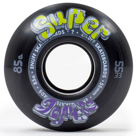 Kółka do deskorolki ENUFF Super Softie Wheels 55 mm Czarny