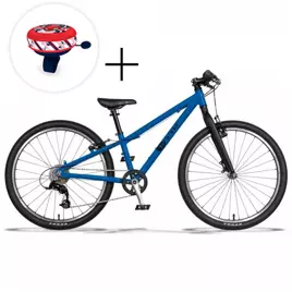 Lekki rower dla dzieci KUbikes 24S Niebieski
