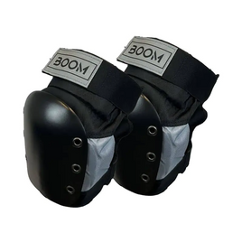 Ochraniacze na kolana Boom Solid Knee Pads Czarno-Srebrny M