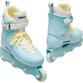 Rolki Rekreacyjne Impala Lightspeed Inline Skate Błękitno-Żółty