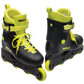 Rolki Rekreacyjne Impala Lightspeed Inline Skate Czarno-Fluorescencyjny