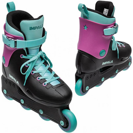 Rolki Rekreacyjne Impala Lightspeed Inline Skate Czarno-Jagodowy