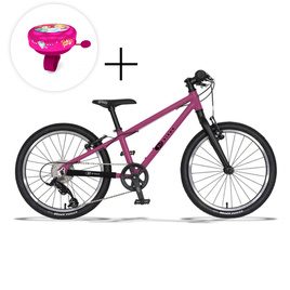 Superlekki rower dla dzieci KUbikes 20L Różowy