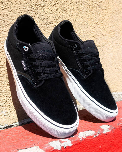 Buty EMERICA Dickson Czarny/Biały/Złoty 