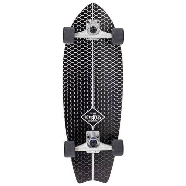 Deska Surfskate Mindless Surf Skate Fish Tail Czarna 29,5"