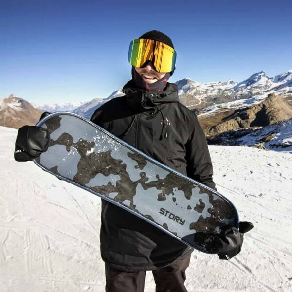 Deskorolka na śnieg Story Snowskate Camo 89 cm