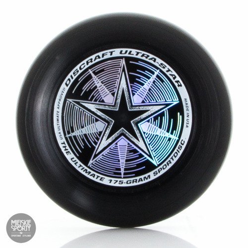 Dysk Frisbee DISCRAFT Ultra-Star 175gr Black