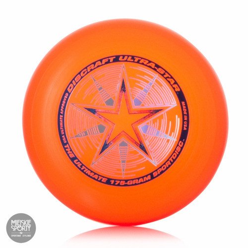 Dysk Frisbee DISCRAFT Ultra-Star 175gr Orange