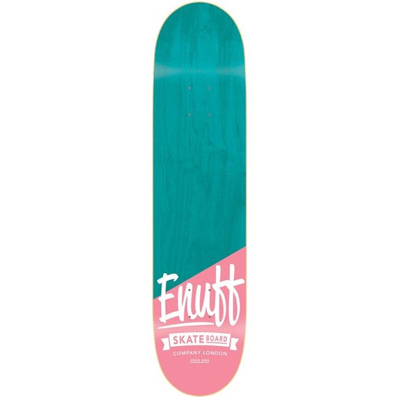 Enuff Dip Stained Deck Green/Pink 8"
