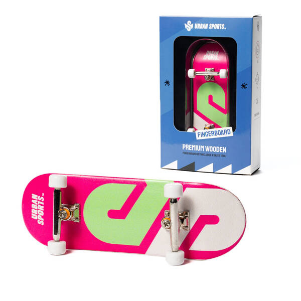 Fingerboard Kompletny Set-Up Urban Sports Logo Pink 32 mm