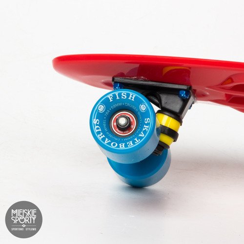 Fishboard Fish skateboards Red / Black / Blue