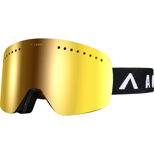 Gogle na snowboard i narty Annox Flight Frameless RevoGold