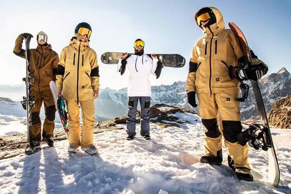 Gogle na snowboard i narty Annox Team Adult RevoGold