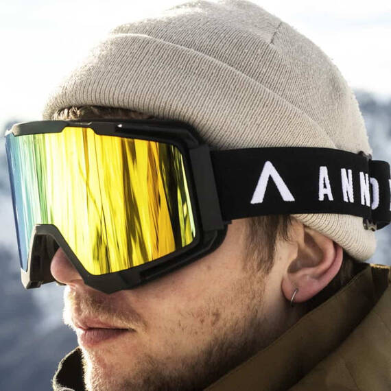 Gogle na snowboard i narty Annox Team Adult RevoGold