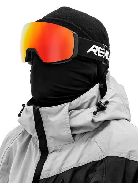 Gogle na snowboard i narty REKD Ascent MagSphere Snow Goggle Kit Black/Chromatic Torch M/L