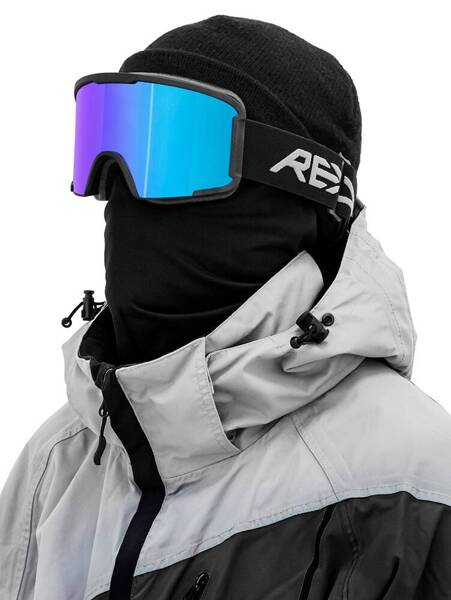 Gogle na snowboard i narty REKD Classic SnapFit Snow Goggle Kit Black/Chromatic Sapphire M/L