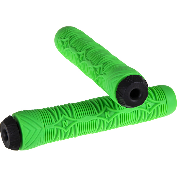 Gripy Rączki do Hulajnogi Wyczynowej NKD Diamond Scooter Hand Grips Neogreen 165 mm