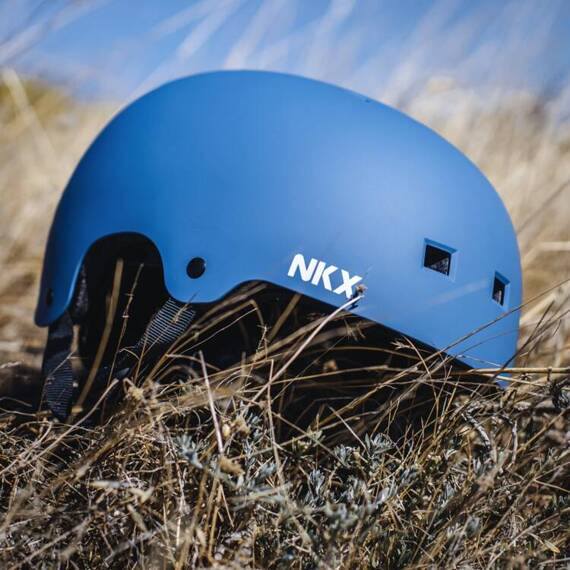 Kask Na Deskorolkę Hulajnogę NKX Brain Saver Navy 