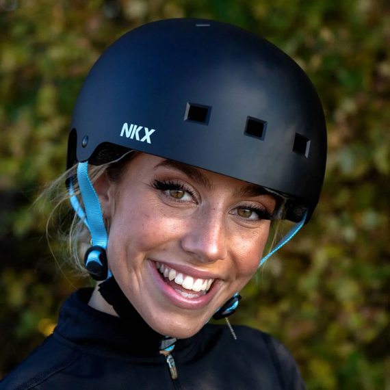 Kask Na Deskorolkę Hulajnogę NKX Brain Saver Navy 