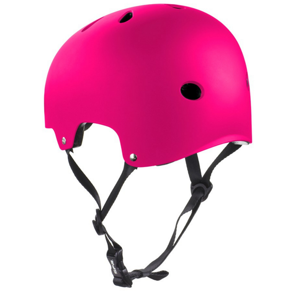 Kask na Deskorolkę Hulajnogę Rolki SFR Essentials Helmet Różowy Fluo S/M