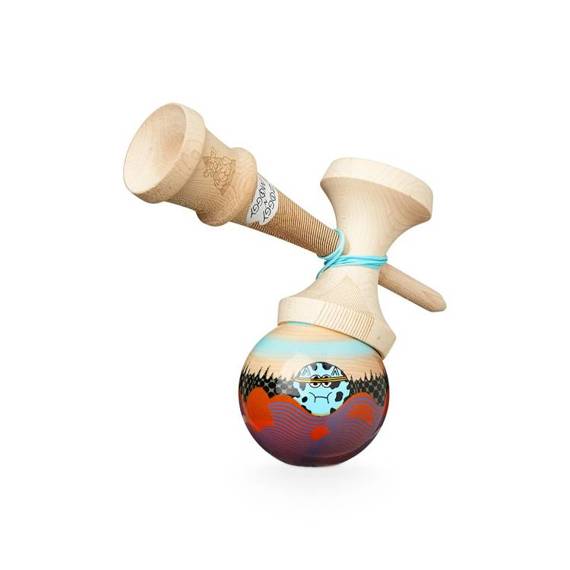 Kendama KROM Zoggy N'Moggy  Wavescape