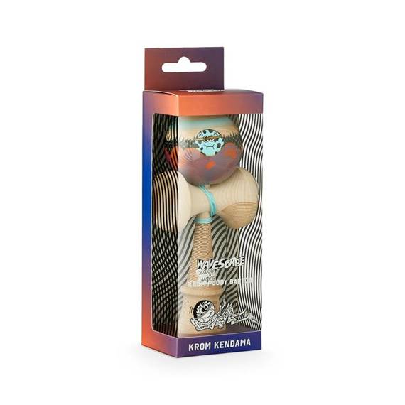 Kendama KROM Zoggy N'Moggy  Wavescape