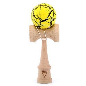 Kendama Krom Crack Yellow