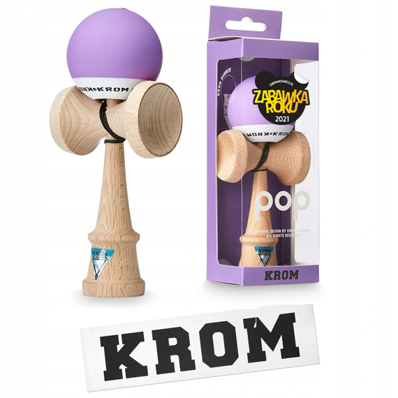 Kendama Krom POP Fioletowy