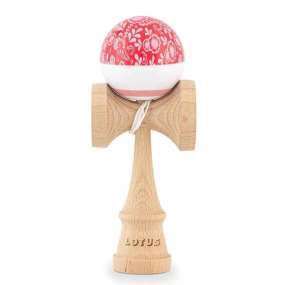 Kendama Lotus Kendamas BLOOM Czerwona