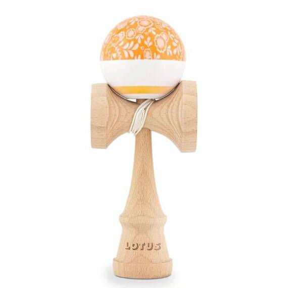 Kendama Lotus Kendamas BLOOM Pomarańczowa