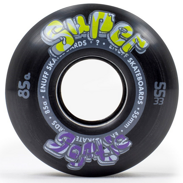 Kółka do deskorolki ENUFF Super Softie Wheels 55 mm Czarny