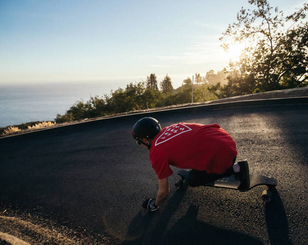 Longboard LandYachtz Drop Cat 38,6" Dune