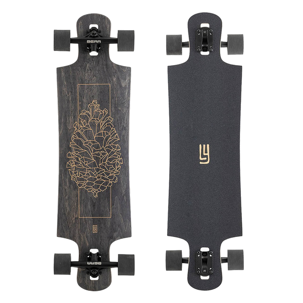 Longboard LandYachtz Drop Hammer 36,5" Black Pinecone