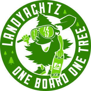 Longboard LandYachtz Drop Hammer 36,5" Skate Or Dye