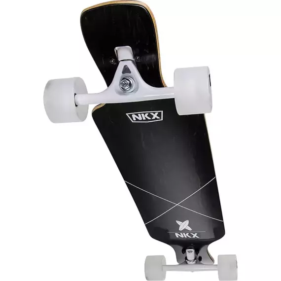 Longboard NKX Signature Fiberglass z Włóknem Szklanym Czarny 101 cm