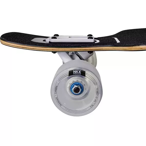 Longboard NKX Signature Fiberglass z Włóknem Szklanym Czarny 101 cm