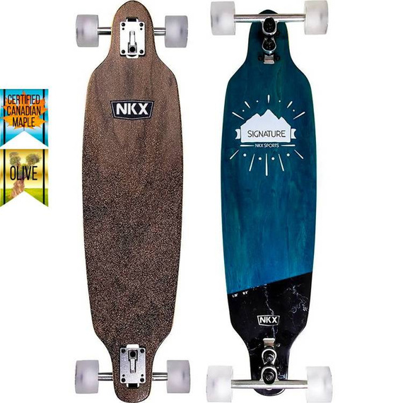 Longboard NKX Signature Nature Olive z drewnem oliwnym 91 cm Sklep