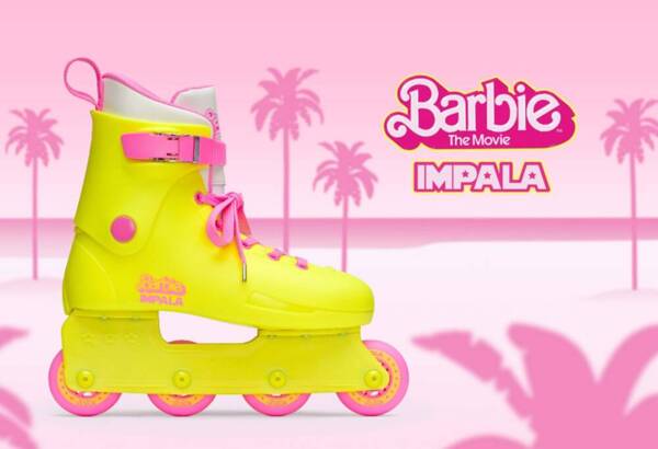 Rolki Rekreacyjne Impala Lightspeed Inline Skate Barbie Bright Yellow