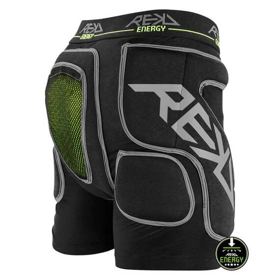 Spodenki ochronne REKD Energy Impact Shorts Czarne L