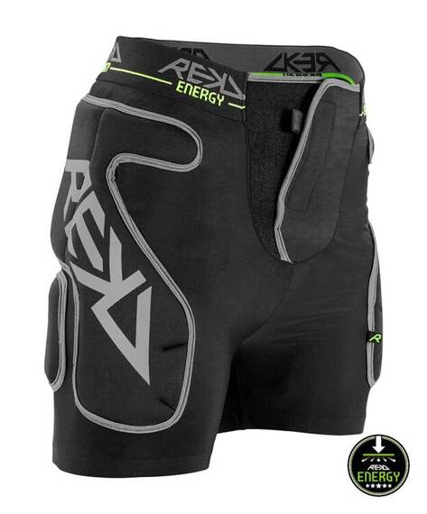 Spodenki ochronne REKD Energy Impact Shorts Czarne M