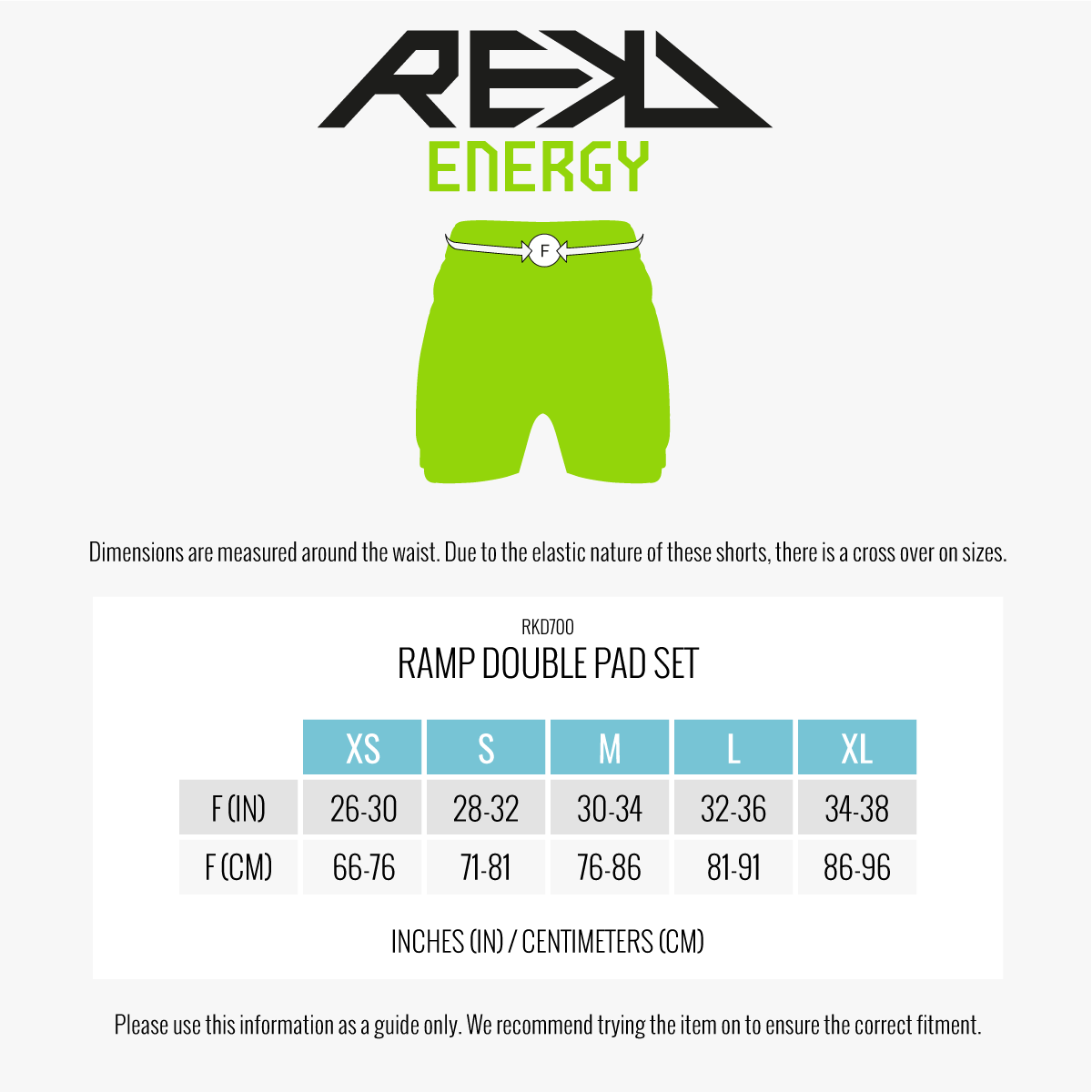 Spodenki ochronne REKD Energy Impact Shorts Czarne XL