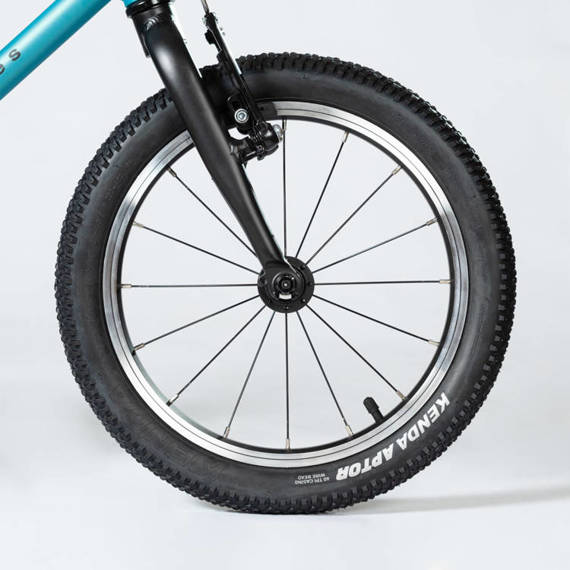 Superlekki rower dla dzieci KUbikes 16s czarny